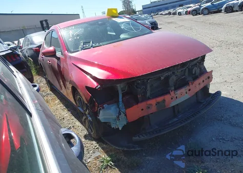 2020 Mazda 3 Preferred z USA, uszkodzony, nr VIN JM1BPAMM3L1173498